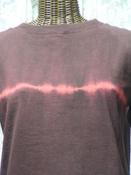 泥染め長袖Ｔシャツ