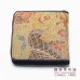 画像1: 大島紬 折り財布018 和柄 (1)